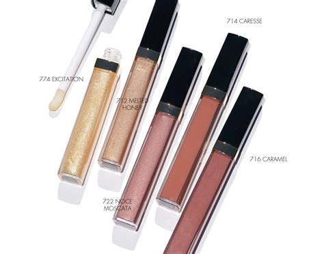chanel gloss caramel